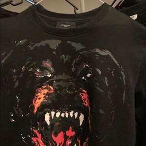 Givenchy rottweiler sweatshirt.